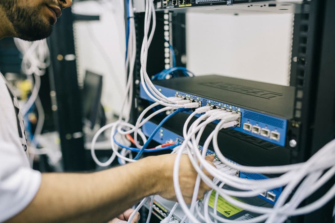 Network Rack & Cabling — IT park, Indore